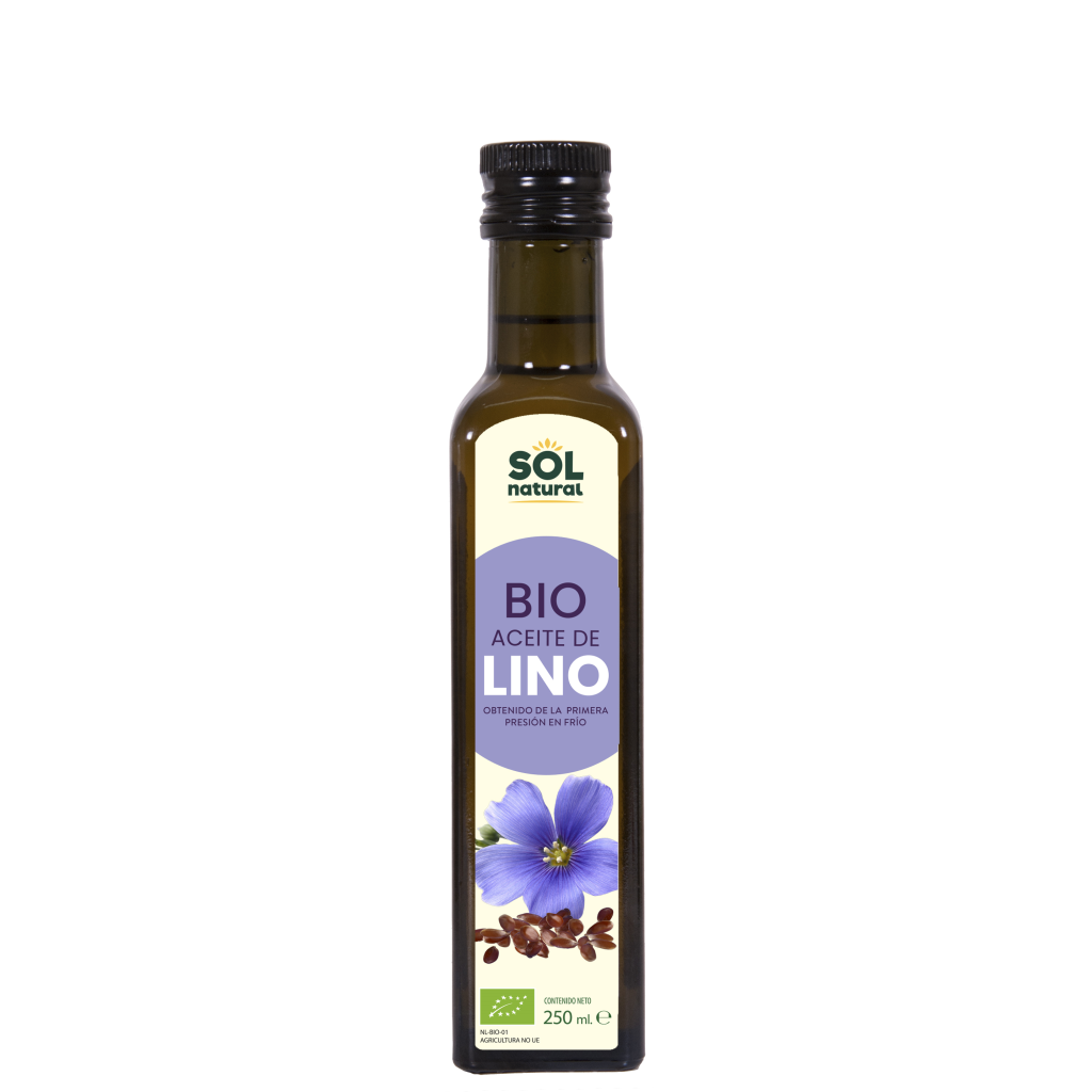 Aceite de lino bio 250ml