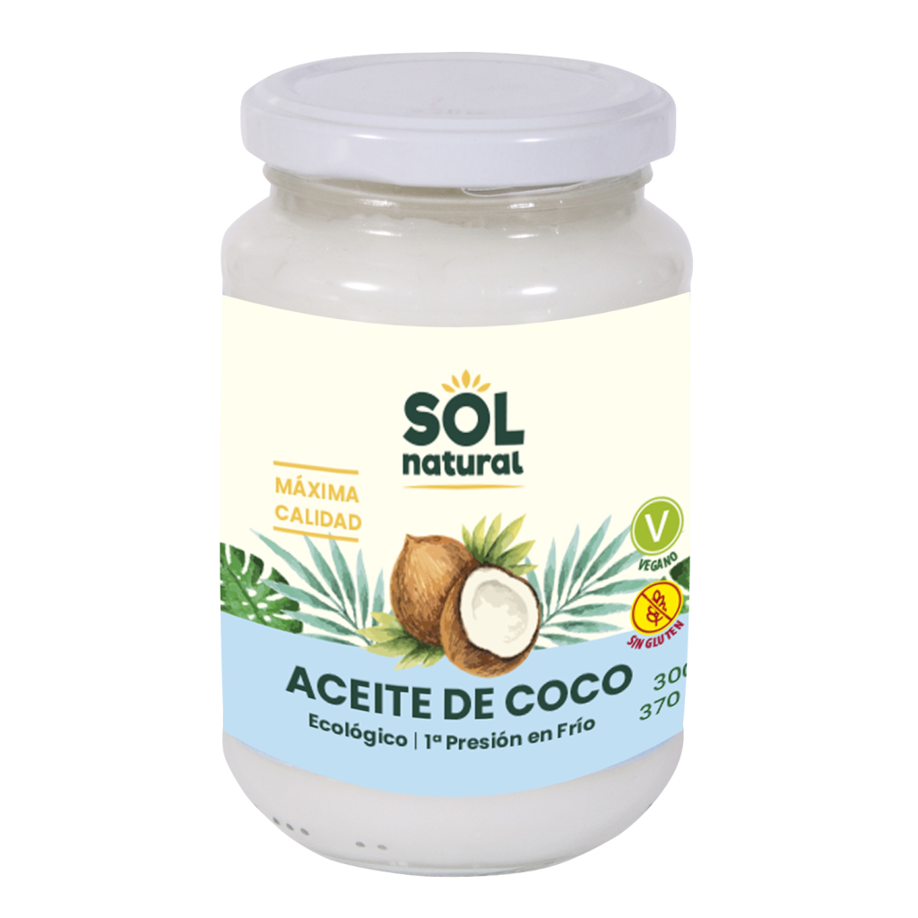 Aceite de coco virgen extra bio 370 ml