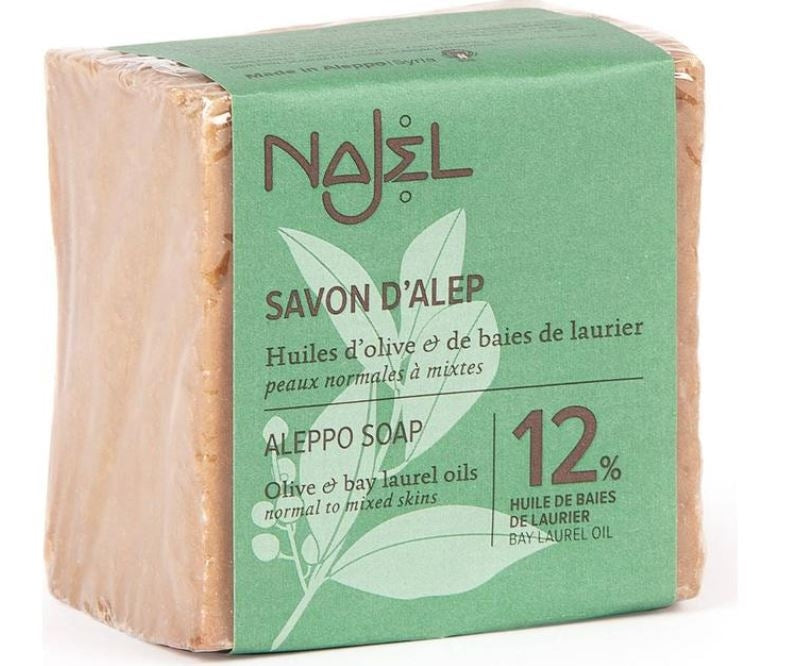 Jabón de Alepo 12% laurel 180g.