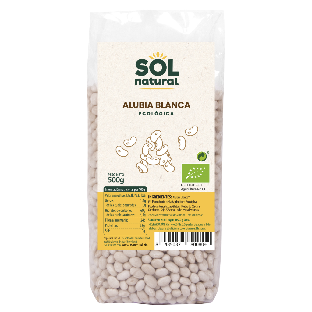 Alubia blanca bio 500g