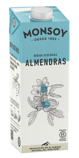 Bebida ecológica de Almendras de MONSOY