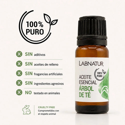 Aceite Esencial Árbol de Té 100% Puro 10ml