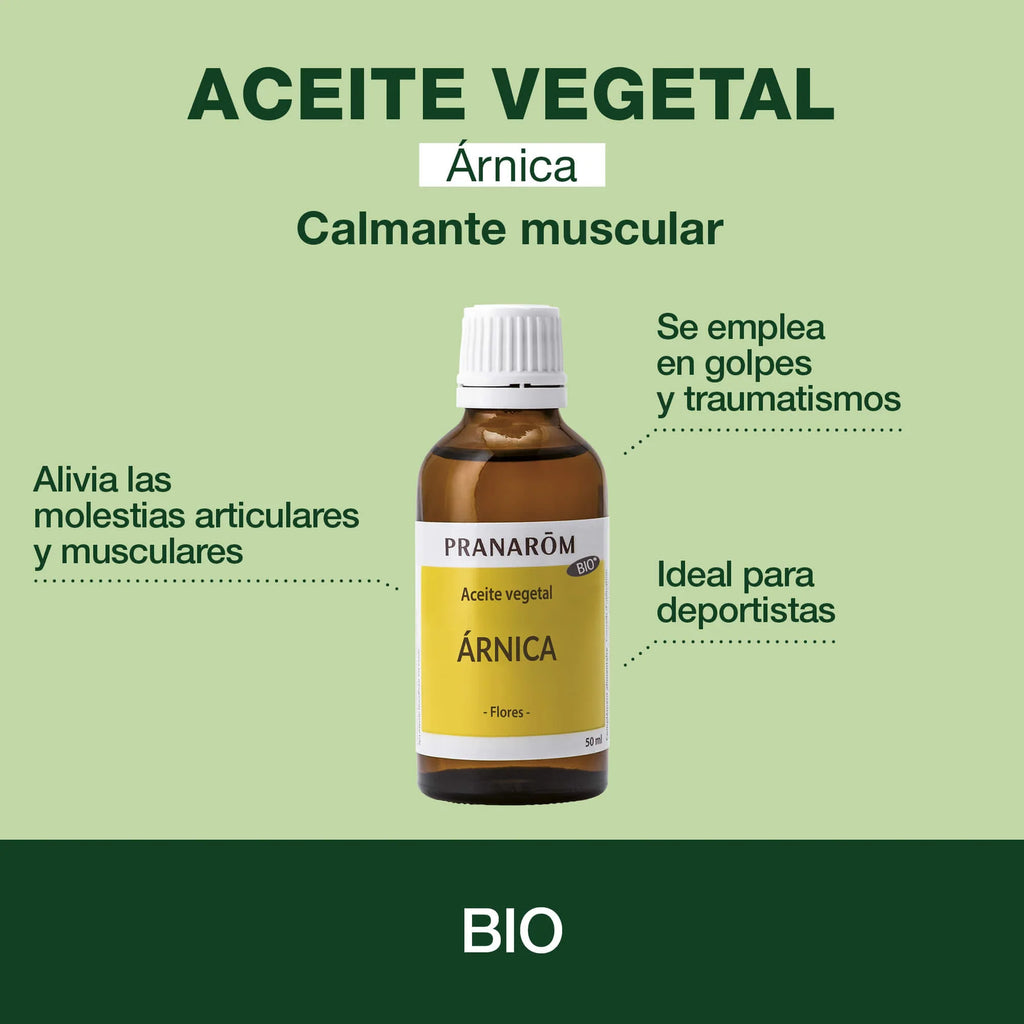 Aceite Vegetal Árnica 50 ml