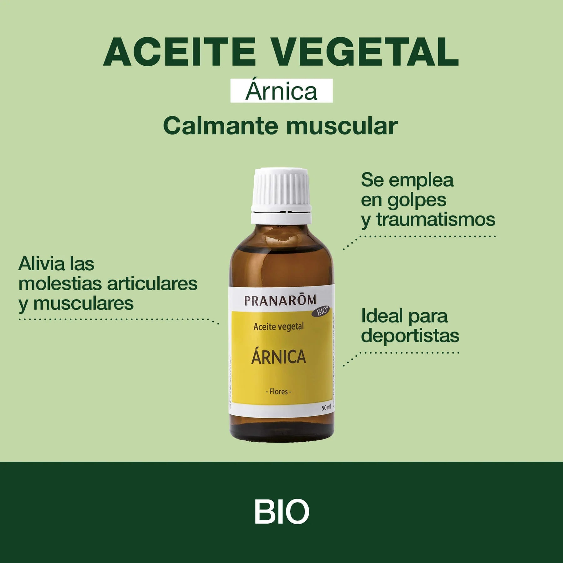 Aceite Vegetal Árnica 50 ml
