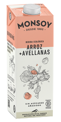 Bebida de Arroz + Avellanas Bio de MONSOY