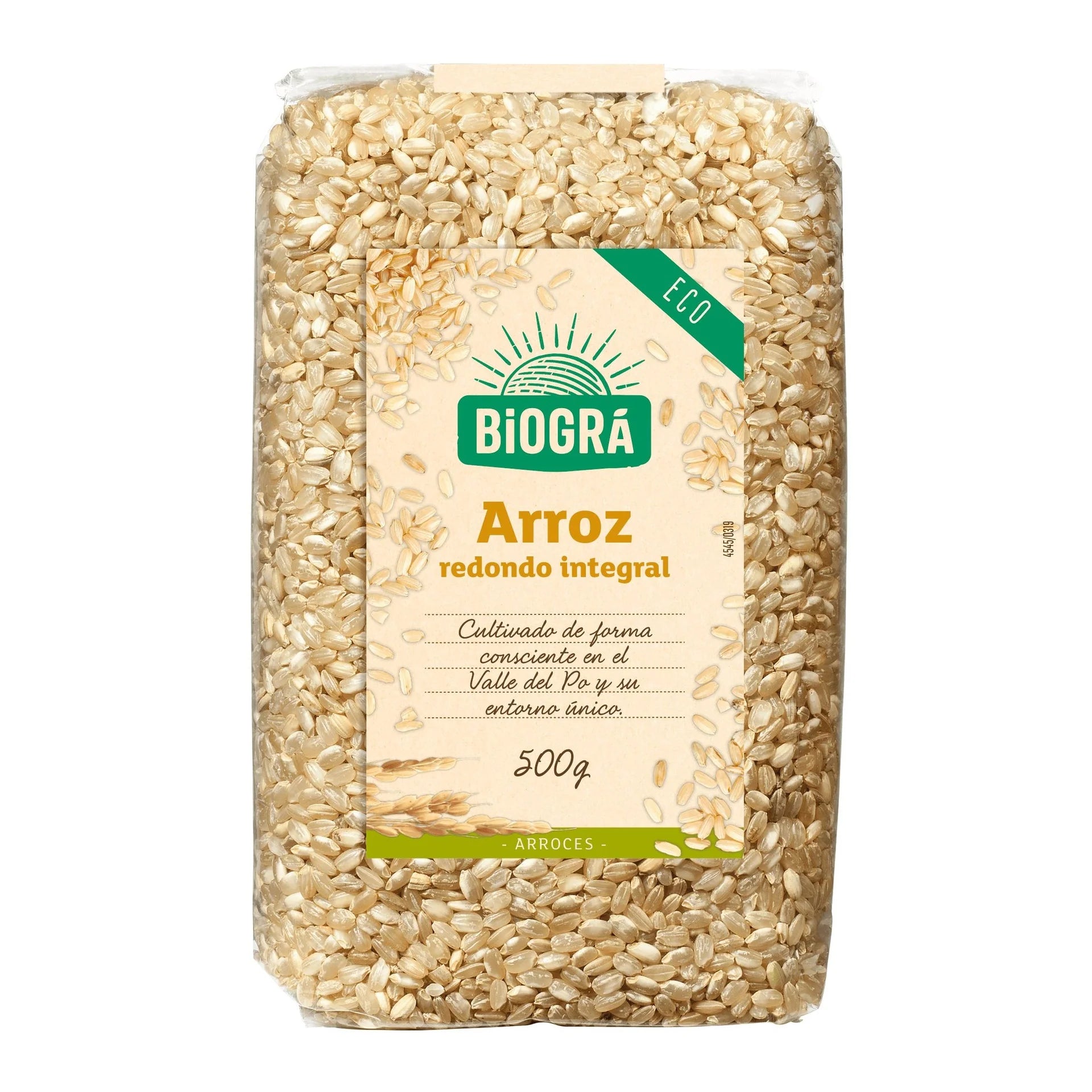 Arroz Integral Grano Redondo Bio 500 g