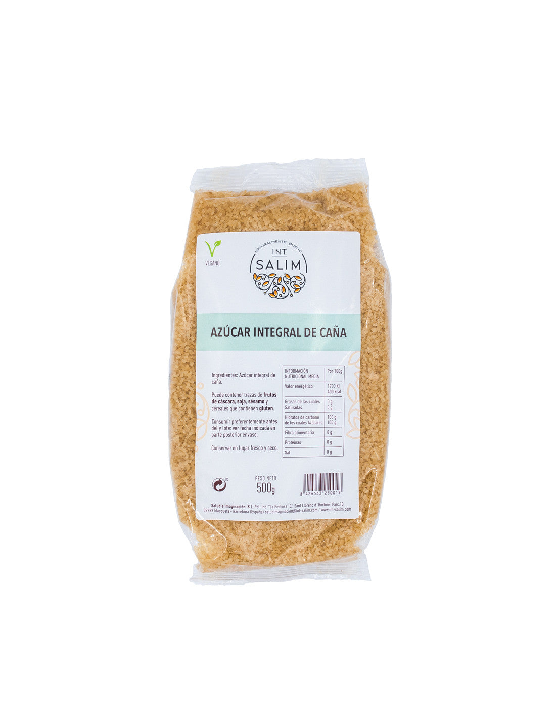 Azucar Integral de Caña 500gr.