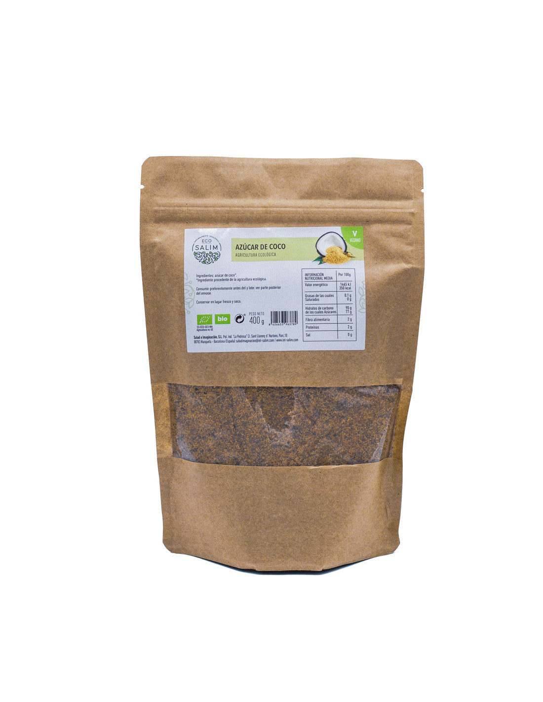Azúcar de coco 400gr. Eco