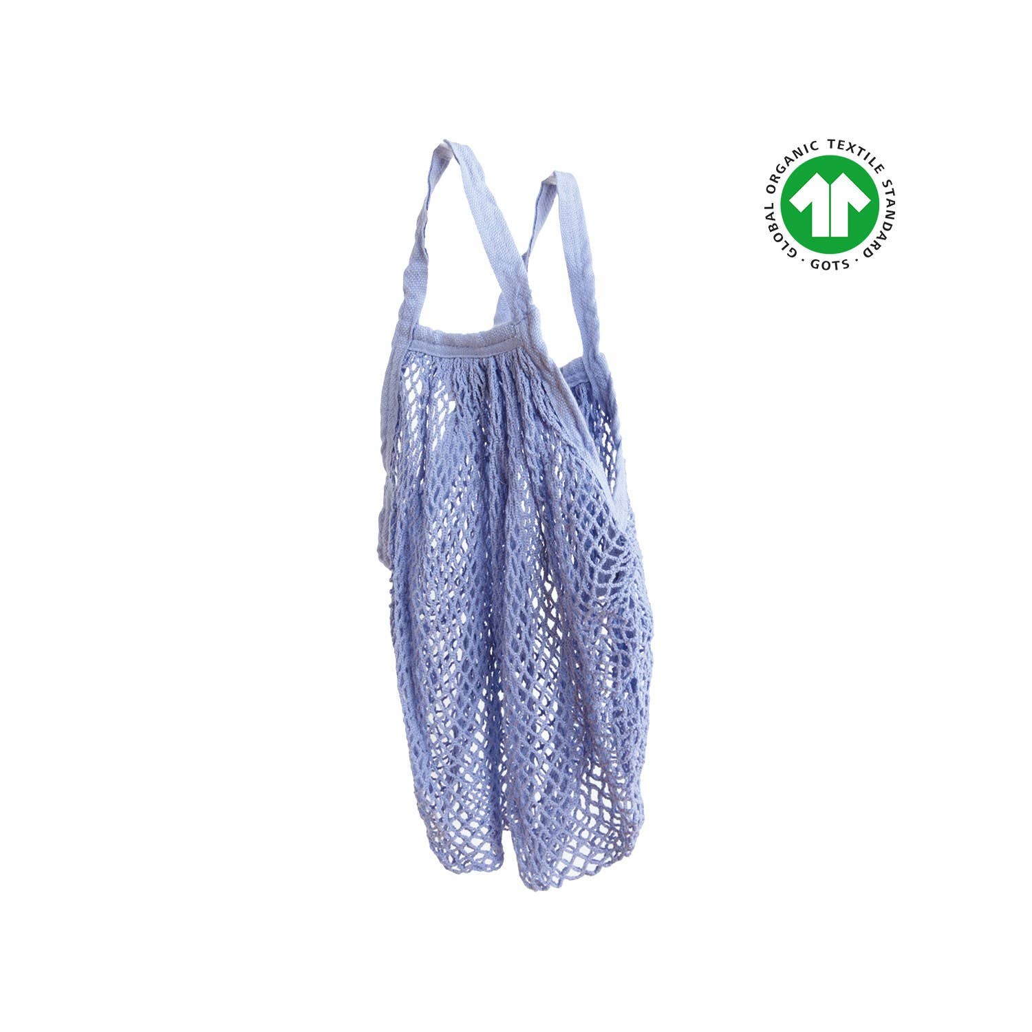 Bolsa de Malla de Algodón Orgánico Lila