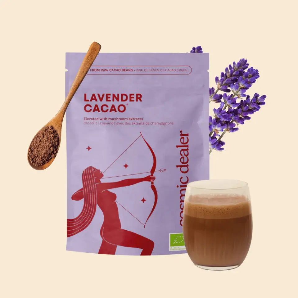 Chocolate para Beber de Cacao con Lavanda