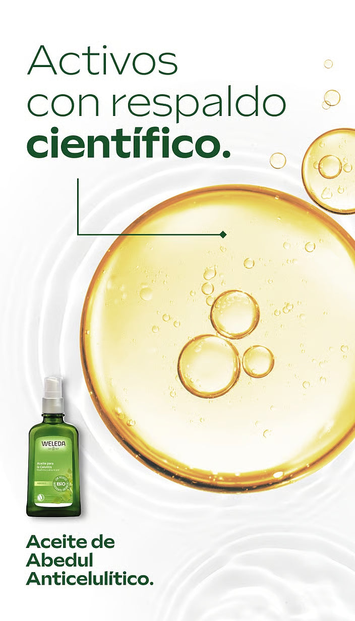 Aceite de Abedul para la Celulitis
