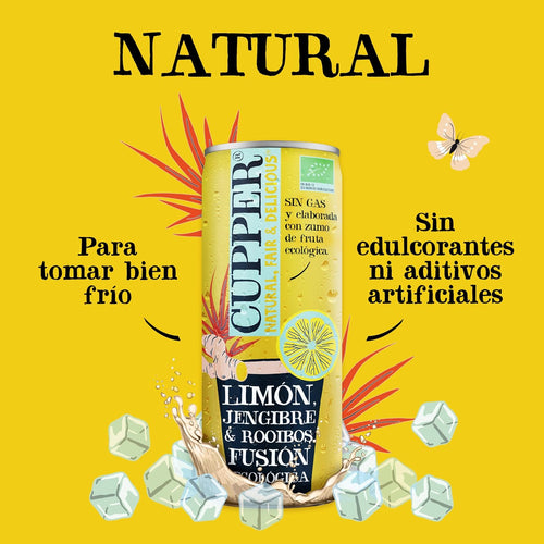 Bebida de Jengibre, Limon y Rooibos