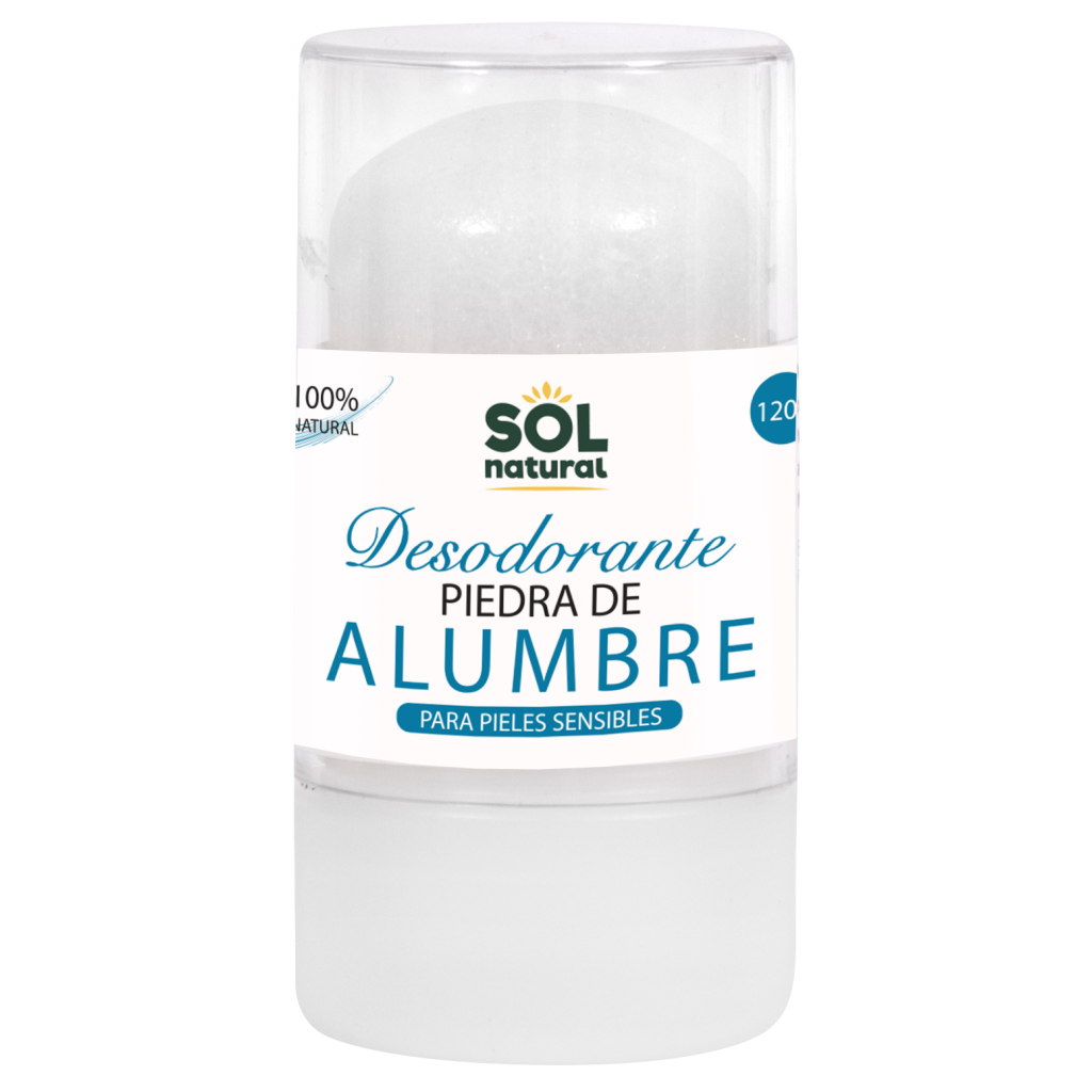 Desodorante natural piedra de alumbre 120 g