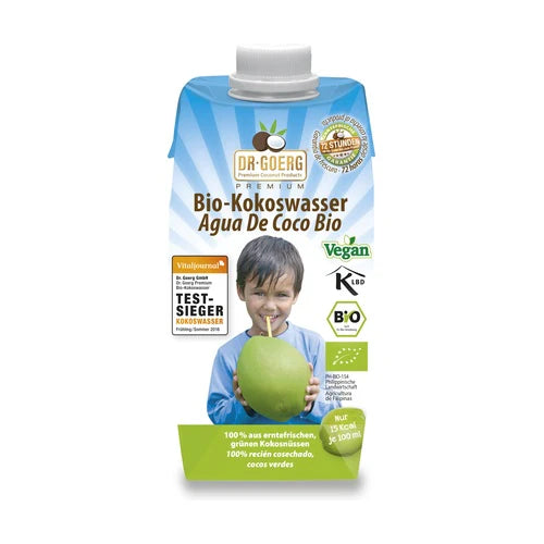 Agua de coco Bio, Dr. Goerg, 330 ml