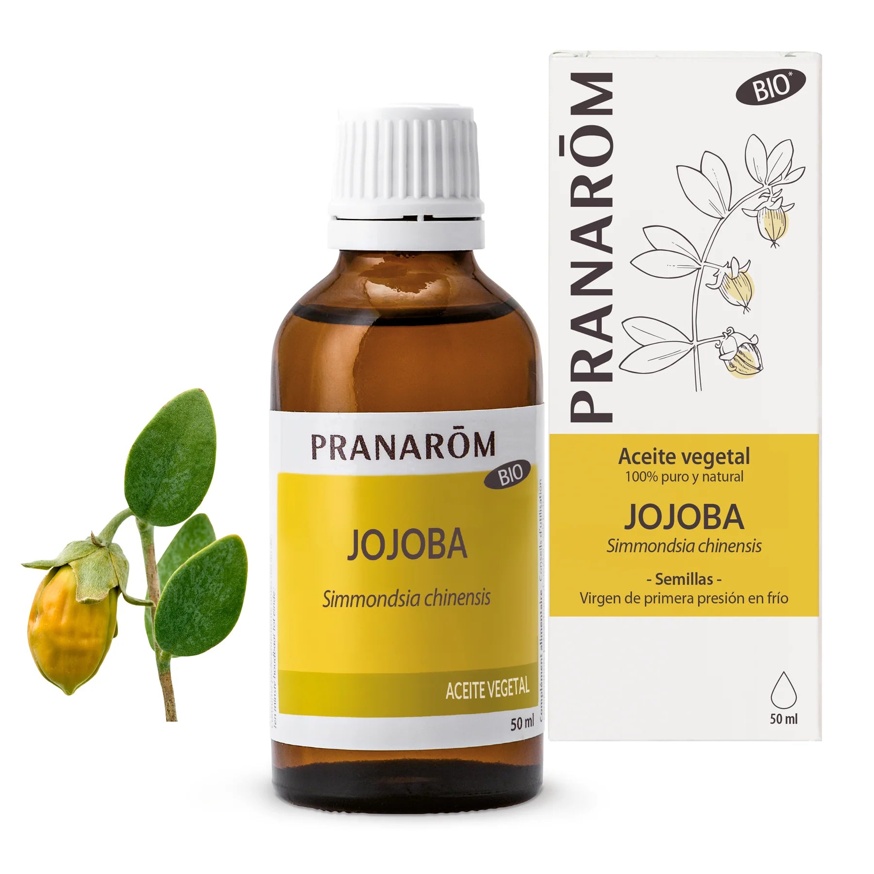 Aceite Vegetal Jojoba 50 ml - Bio