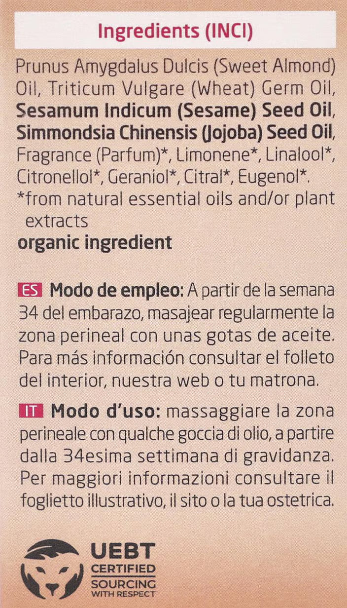 Aceite de Masaje Perineal 50ml.