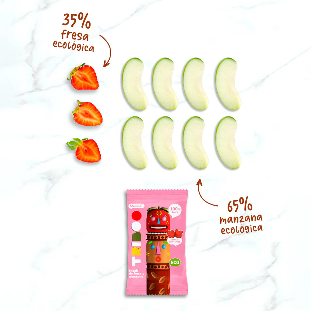 Sminolas Fresa Manzana Eco 25gr.