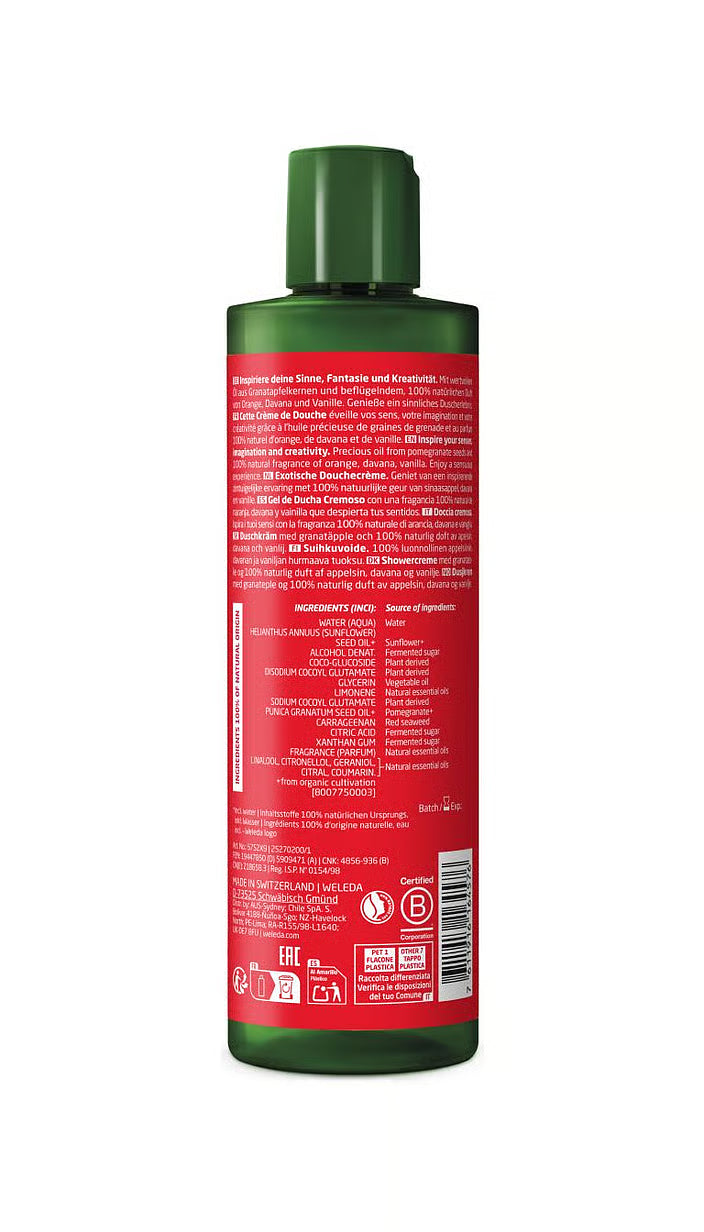 Gel de Ducha de Granada 400ml.