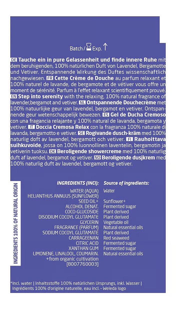 Gel de Ducha de Lavanda 400ml.