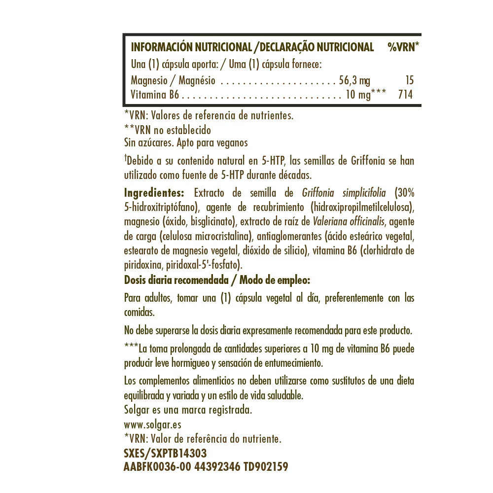Griffonia 5-HTP