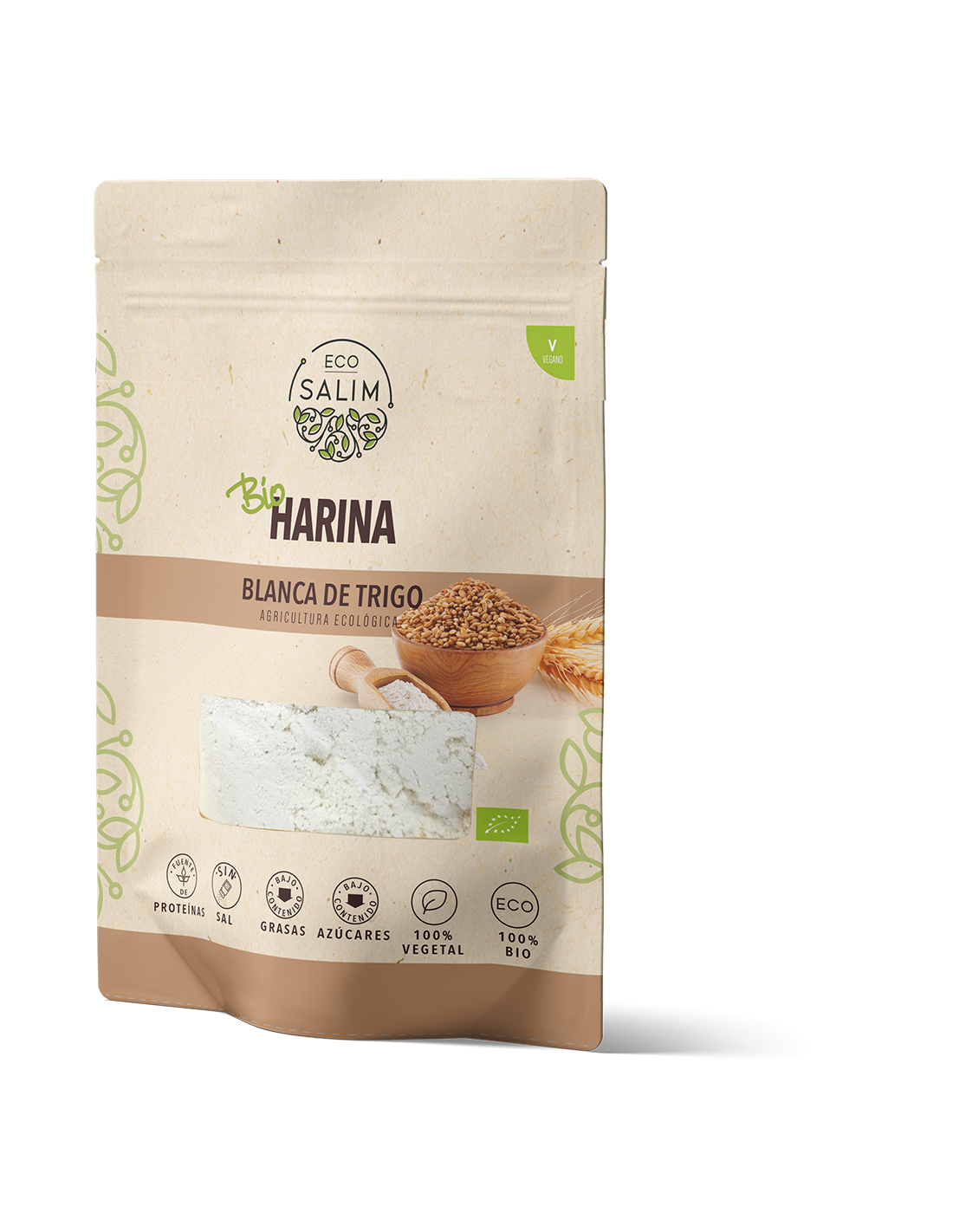 Harina Blanca de Trigo Eco 500gr.