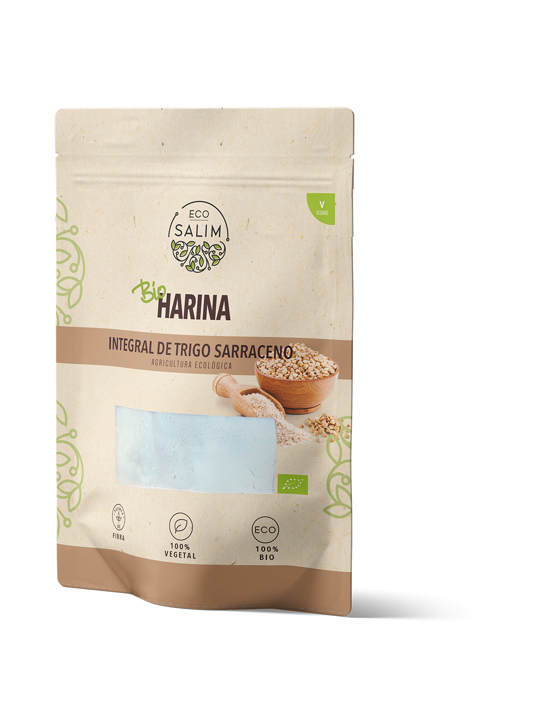 Harina Integral de Trigo Sarraceno Bio 500gr.