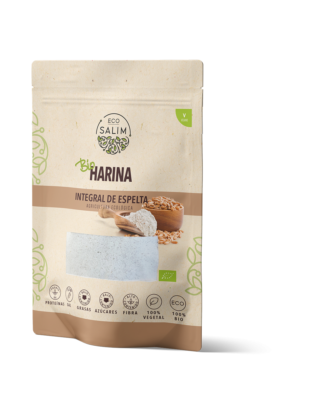 Harina de Espelta Integral 500gr.