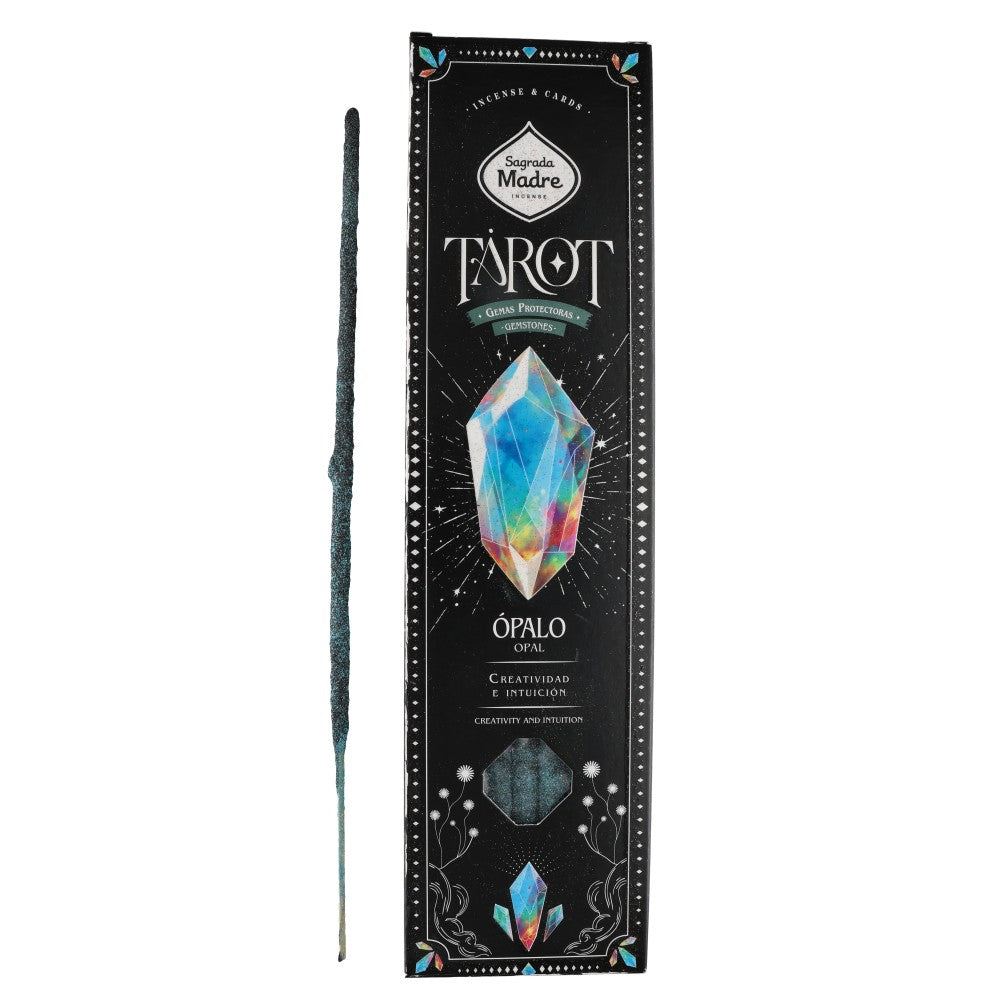 Incienso Tarot Gemas Ópalo de Olíbano y Mirra