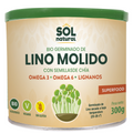 Germinado de lino molido con chía bio 300g