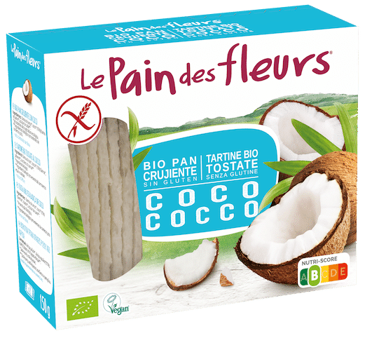 Tostadas Crujientes Ecológicas de Coco 150g