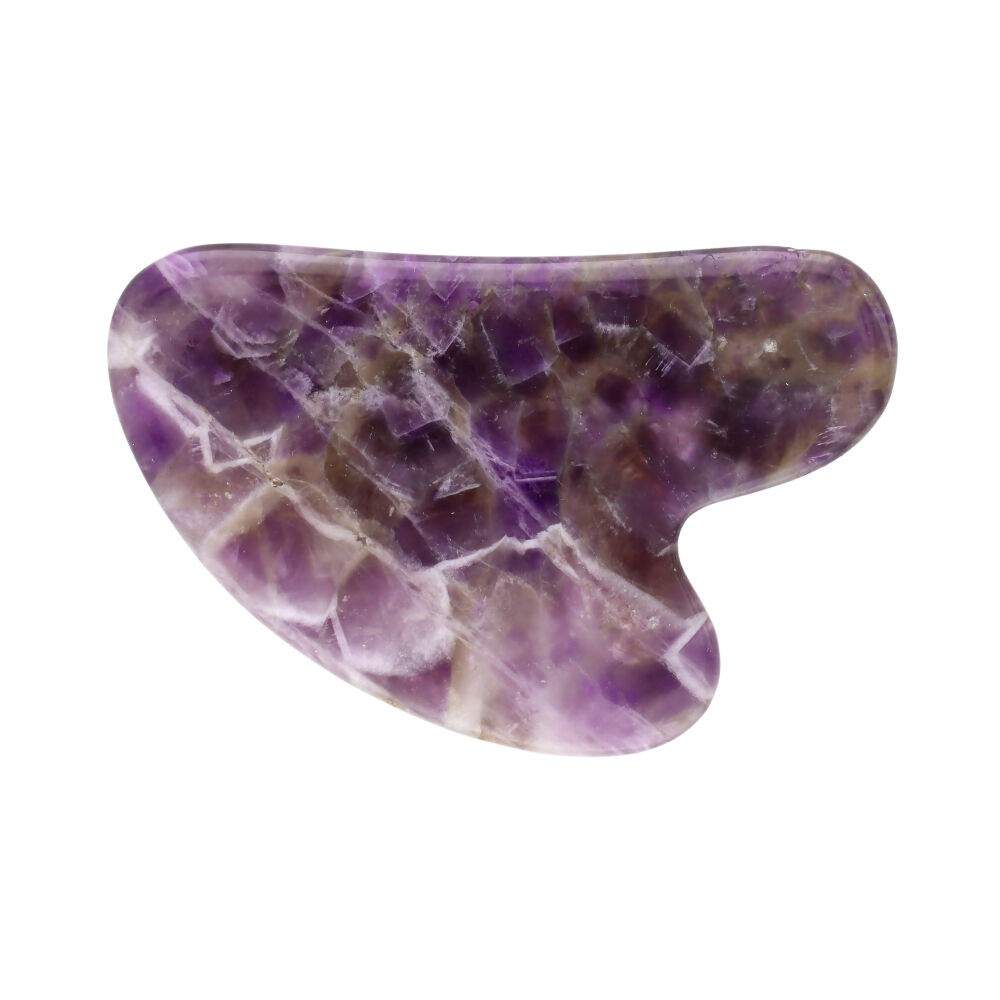 Masajeador Gua Sha de Amatista