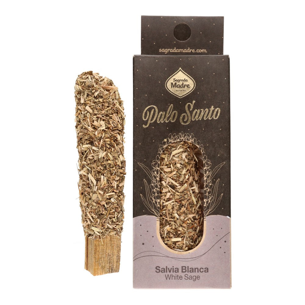 Sahumito Salvia Blanca con Palo Santo - Sagrada Madre