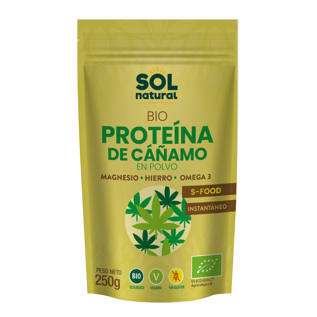 Proteína de cáñamo bio 250g
