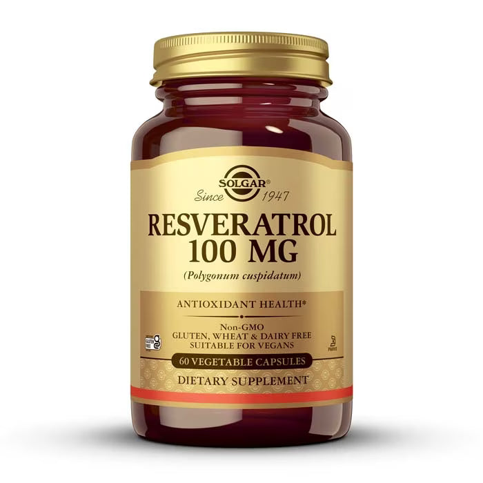 Resveratrol 100mg - 60 cápsulas vegetales