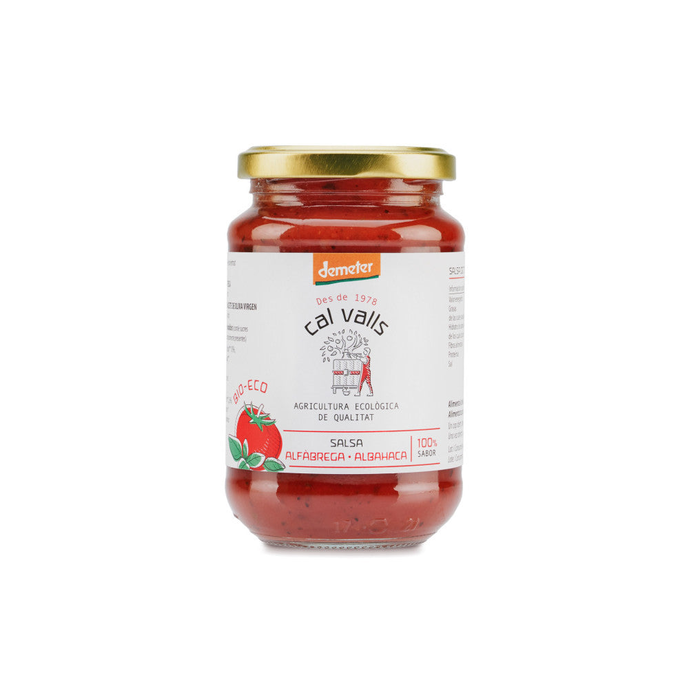 Salsa de Tomate con Albahaca Eco/Demeter 350g