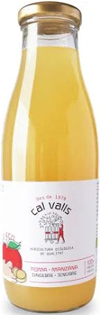 Zumo de Manzana y Jengibre Eco 750ml.