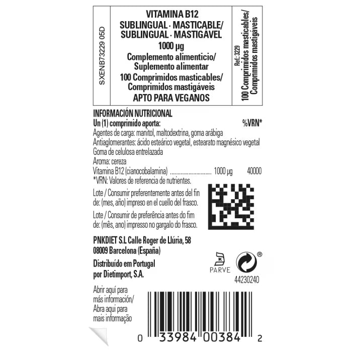 Vitamina B12 1000µg