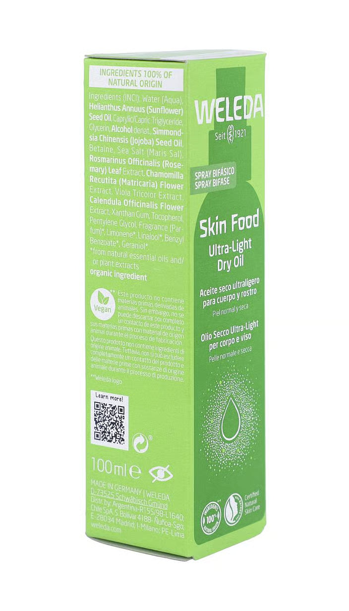 Aceite Seco Ultraligero - Skin Food - WELEDA