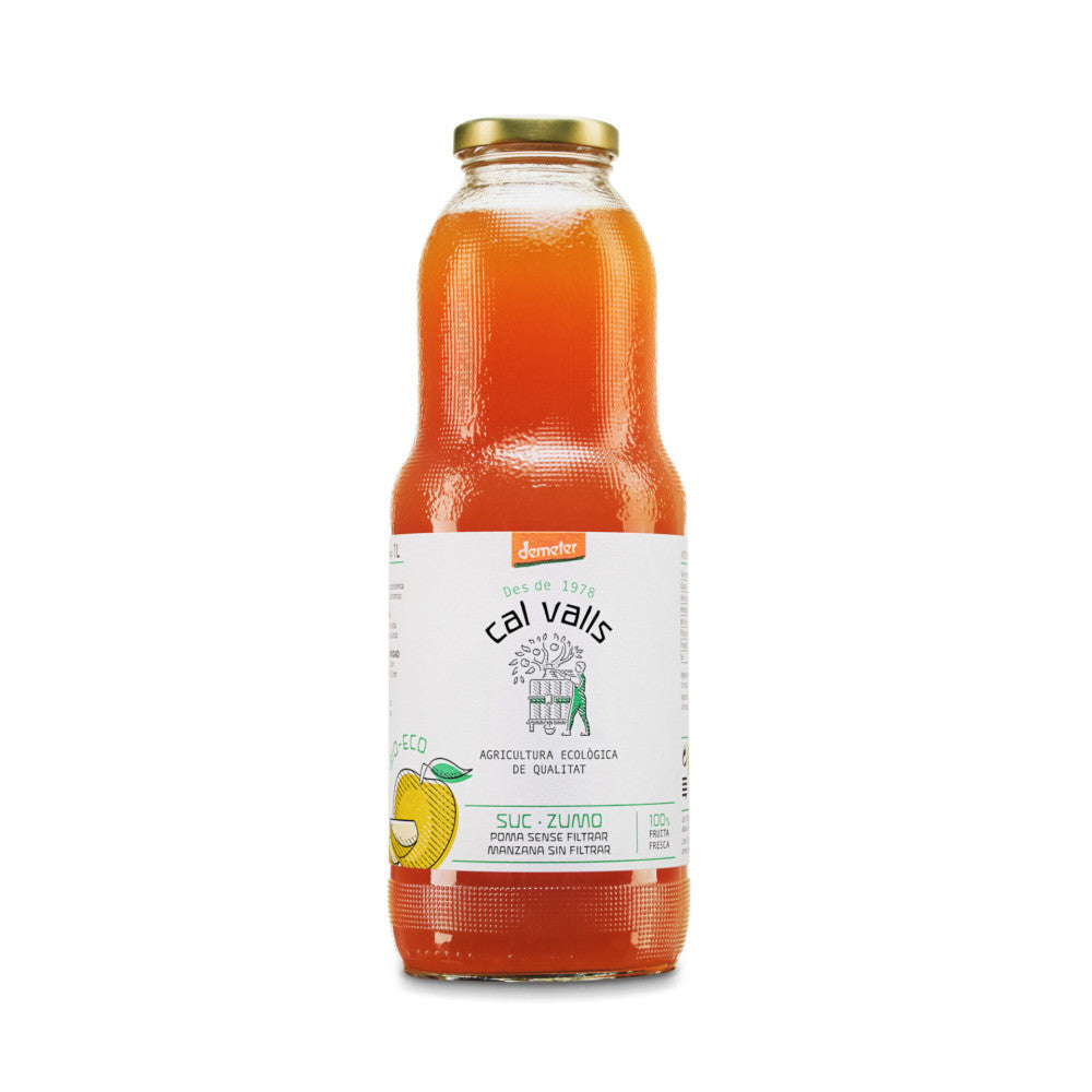 Zumo de Manzana Sin Filtrar Demeter 1L